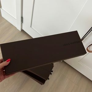 Authentic Louis Vuitton tie box